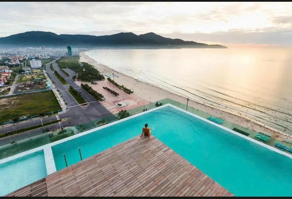 Romantic Apt With Seaview - Beachfont Da Nang 0*,